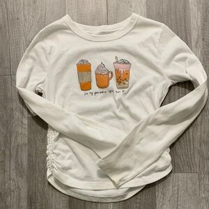 Abercrombie kids pumpkin spice era top